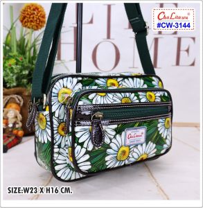 กระเป๋าสะพายกันน้ำ รุ่น CW-3144 ขนาด 9 นิ้ว ยี่ห้อ ChaLitawu หนัง PVC กันน้ำ #มีเก็บปลายทาง