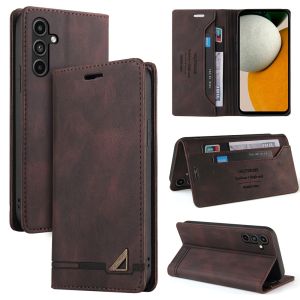 For Samsung Galaxy A56 A55 A54 A36 A35 A34 A25 A24 A05 A05S A04 A04S A06 A16 A15 A14 5G Phone Case Business Leather Wallet Card Slots Flip Cover Casing