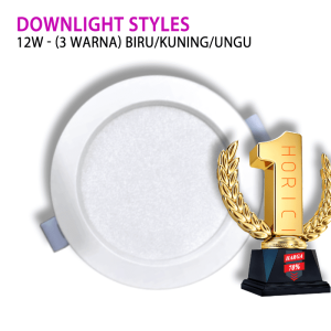 Horici 8W 12W 24W Lampu Downlight LED Plafon/Rumah Lampu LED Plafon/Putih/Warm White/Biru Kuning Ungu