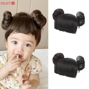 🚚【Local Express Delivery】🚚 Baby Wig Braid Hairband wig for kids baby headband baby hair Children Bangs Head Buckle COS Hair Accessories Baby