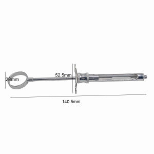 1pc 1.8ml Dental Anesthesia Suction  Stainless Steel Dentist Surgical Instrument Tools Dentistry Care Oral Treatment