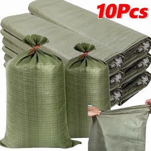 10Pcs Heavy Duty Wear Resistant Woven Bag Sakas / Large Capacity Sako Bag / for Grains Construction Warehouse Storage