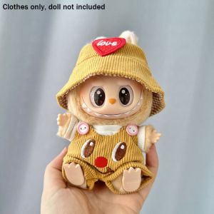 OWTWO Labubu Time To Chill Filled Labubu Doll Clothes Cotton Doll Handmade Doll Accessories  Macaron Handmade Doll Clothes for 17cm Labubu