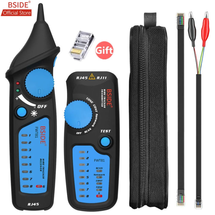 NEW Network Cable Tracker RJ45 LAN Finder Signal RJ11 Telephone Wire TV ...