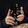Retro Daisy Texture Case For iPhone 16/15/14/13/12/11 Pro 12 13 mini 6 6S 7 8 Plus X XR XS max Soft Shockproof Back Casing Fashion Creative Phone With Full Lens Protection Cover Shell. 