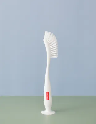 Fisher Price Bottle and Nipple Brush White with suction