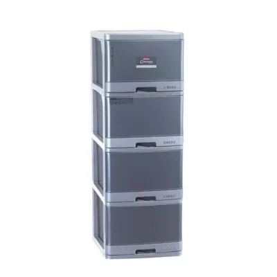 Lion Star Excel Container XC-12 Lemari Plastik 4 Susun L4 - Random