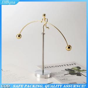 [COD] One-legged Iron Man Balance Pendulum Hercules Weightlifting Desktop Decoration