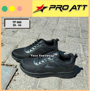 Yasa Footwear - Sepatu PRO ATT TP 680 39-44 /Sepatu Sekolah Hitam /Sepatu Sneakers Anak /Sepatu Keren /Sepatu Olahraga