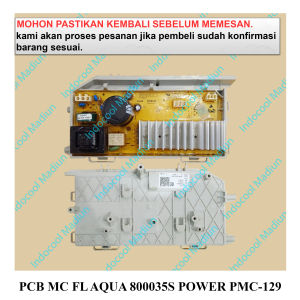 PANEL / MODUL MESIN CUCI / PCB MESIN CUCI FRONT LOADING AQUA 800035S POWER PMC-129