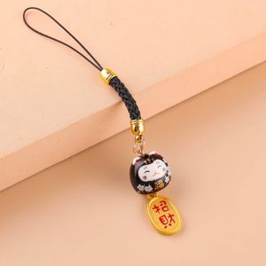 EYJNWV SHOP Keychain Japanese Lanyard Bag  Accessories Lucky Cat Phone Straps Phone Key Strap