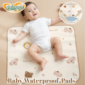 Aoduoyaya Waterproof Diaper Mat Cotton Urine-Proof Pad Reusable Washable Breathable Mattress for Baby Bedding