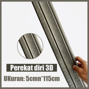 Wall Border List Foam 3D Wallpaper List Dinding Border Plafon Stiker Dekorasi Dinding List Dinding 3D List Foam Stiker Dinding Border Wall foam