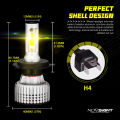 NOVSIGHT Car LED Headlight Bulb H11 3000K Yellow Running Light 10000LM/Pair 72W/Pair Headlight Bulbs. 