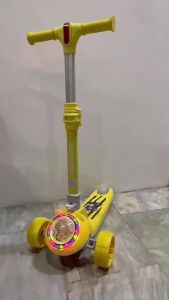 AS Portable Foldable Three PU Flashing Wheels kids Scooter Musical Childrens Kick Scooter for Kids
