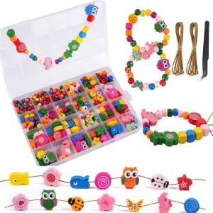 Kids Creative Oaken Craft Set With Colorful Accessories Environmental Friendly Not Toxic Art Materials For Pretend