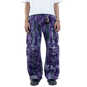A1 cargo complex - Chroma purple x Roycdc - Celana Jeans