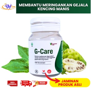 Obat Diabetes Herbal G CARE Penurun Gula Darah Kencing Manis 30 Kapsul