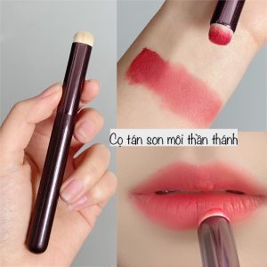 Cọ tán son môi đầu tròn siêu mềm thiết kế đa năng nhỏ gọn che khuyết điểm