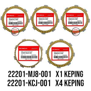 Kampas kopling Tiger Lama / Tiger Revo / Tiger 2000 / Tiger Monoshock / Tiger OLD KCJ NP654