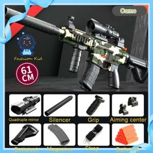 M416 Manual Launch Soft Bullet Shooting Gun Toy Not Automatically Shooting Durable Gift for Kids