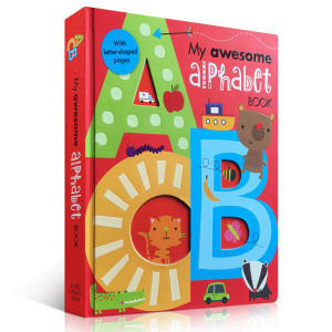 My Awesome Alphabet Book ABC หนังสือนิทานการตรัสรู้จดหมายเด็ก ABC หนังสือตัวอักษรที่ยอดเยี่ยมของฉัน