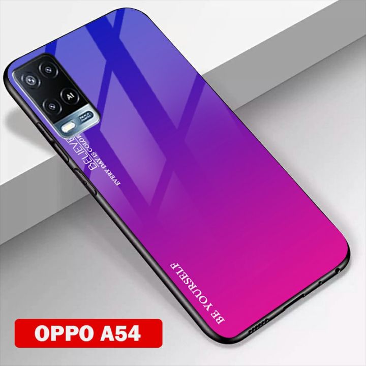 Silikon Hp Casing Hp Oppo A54 Softcase Kaca OPPO A54 [M802] Case