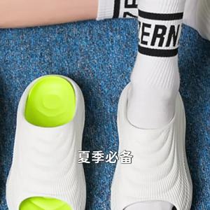 Summer Outdoor EVA Fashion Color-Block Sports Slippers 2026 New Model Home Bathroom Non-Slip Sandals