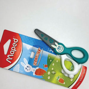 Maped Kidi Cut Kid Scissors with Safety Blades Cuts Paper Only for Both Left and Right Hand Use