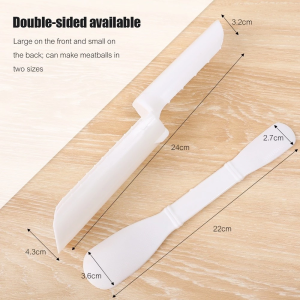 4 Rows Non-Stick Meatball Maker Creative Triple Beaf Fish Ball Rice Balls Mold Efficient Homemade