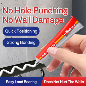 Strong Nail Free Adhesive All-Purpose Nail-Free Glue Universal Glue Quick Drying Strong Adhesive Sealant Fix Glue High Viscosity Waterproof Strong Nail-Free Glue
