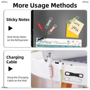 [COD] shiou 2 3 6pcs từ tính đa chức năng Silicone có thể điều chỉnh bút đứng máy tính bảng cố định cảm ứng Bút clip cho văn phòng phụ kiện tổ chức