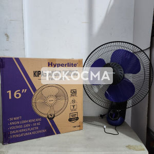 Mastap Kipas Angin Stand Fan Wall Fan 16Inch Kipas Angin Berdiri Dinding Kecepatan 3 Speed Button LOWMEDHIGH SNI