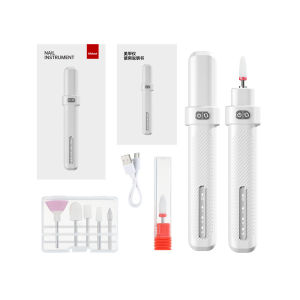 น้ำยาล้างเล็บแบบพกพา ใช้งานง่าย เหมาะสำหรับใช้ในบ้าน สามารถใช้ล้างเล็บได้ เสียงเงียบ มีไฟ LED ชาร์จ USB ได้