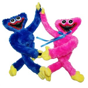 【HOORAY】40cm Huggy Wuggy Plush Toy Poppy Playtime Game Character Doll Scary Toy Gift ST0076