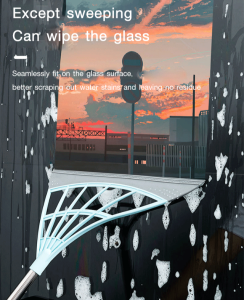 X21042907Y Multi-Purpose Scraper Magic Broom All Year Round for Everyone  Household Users  Bathroom Users  Lazy Adults - Hair-Free  Rust-Free