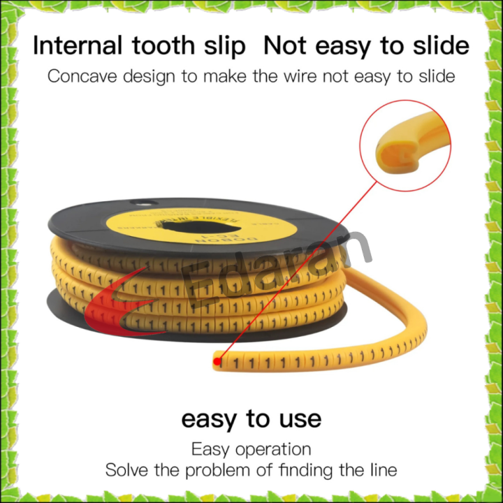 EC-1%20CABLE%20MARKER%20/%20WIRE%20MARKER%20ALPHABET%20A%20TO%20M%20-%20(2.6MM%20TO%204.2MM%20SQ)%20-%201000PCS/BOX%20-%20Image%203