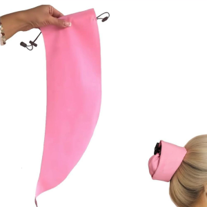 Waterproof Hair Sleeve Quick Root Wash Cap For Long Thick Hair Keep Ends Dry During Gym And Travel