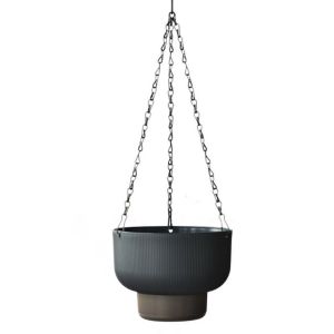 HESSIN Chain Hooks Self Watering Hanging Planters Drainage Thickened Hanging Flower Pots Minimalist Large Capacity Suspended Basket Indoor Plants