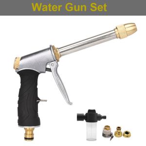 High Pressure Water Sprayer Garden Hose Nozzle Sprayer Powerful Car Washer Machine Foam Sprinkler Irrigation Tools