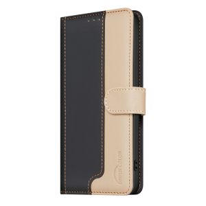 Color-Block Leather Phone Case For OPPO A16S A18 A38 A52 A54 A58 A59 A60 A72 A74 A78 A79 A92 A94 A98 Card Holder Magnetic Wallet Flip Cover