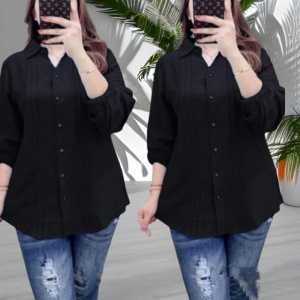 Kemeja Wanita Polos Terbaru Opnaisel Bahan Crinkle Airflow Premium BY AS3