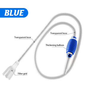 Vacuum Water Change Pump 1.5m Aquarium Fish Tank Siphon Gravel Cleaner Dirt Remover Cleaning Tool