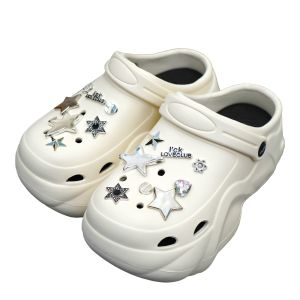 BL-9188-8 Sandal Baim EVA Rubber Sandal Wedges Fuji 3D Bintang Import Fashion Terbaru Tinggi 8 CM