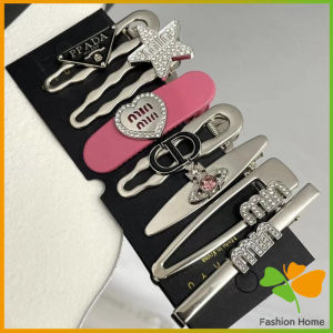 FASHION กิ๊บติดผม รูปปากเป็ดน่ารัก  สีชมพู แฟชั่นเรโทร สไตล์หวานแหวว (7ชิ้น) Hair Clips