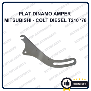 MITSUBISHI - T210 | Plat Dinamo Amper Mobil Mitsubishi T210 Tahun 78 Colt Diesel Setelan Plat Dinamo Ampere