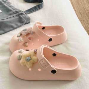 [Free Shipping] Ins-Style High-Quality Cute And Stylish Clogs For Outdoor Wear Perfect For Summer Comfortable And Casual With A Closed-Toe Design WomenS Style