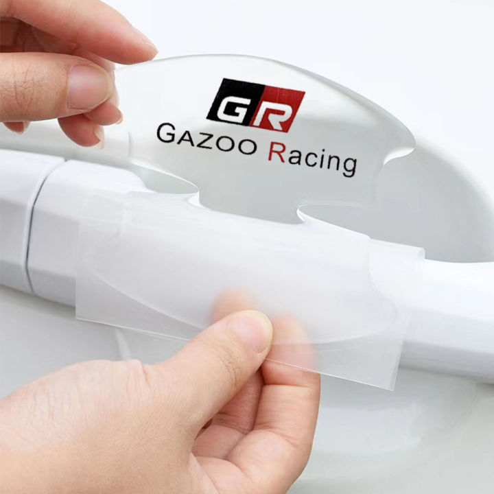TOYOTA GR Miếng Dán Bảo Vệ Cốc Cửa Tay Nắm Cửa Xe Hơi Miếng Dán Bảo Vệ ...