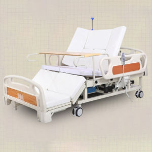Electric nursing bed turning home multifunctional hospital bed elderly paralyzed automatic patient lift bed medical bed turning rehabilitation bed can wash head with urinal load 300KG