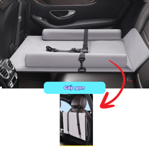 Giường ngủ ô tô tàu lửa cho bé – gấp gọn không cần bơm hơi an toàn khi di chuyển giúp bé có giấc ngủ êm ái dễ dàng mang theo dễ dàng khi đi du lịch về quê hay dã ngoại.